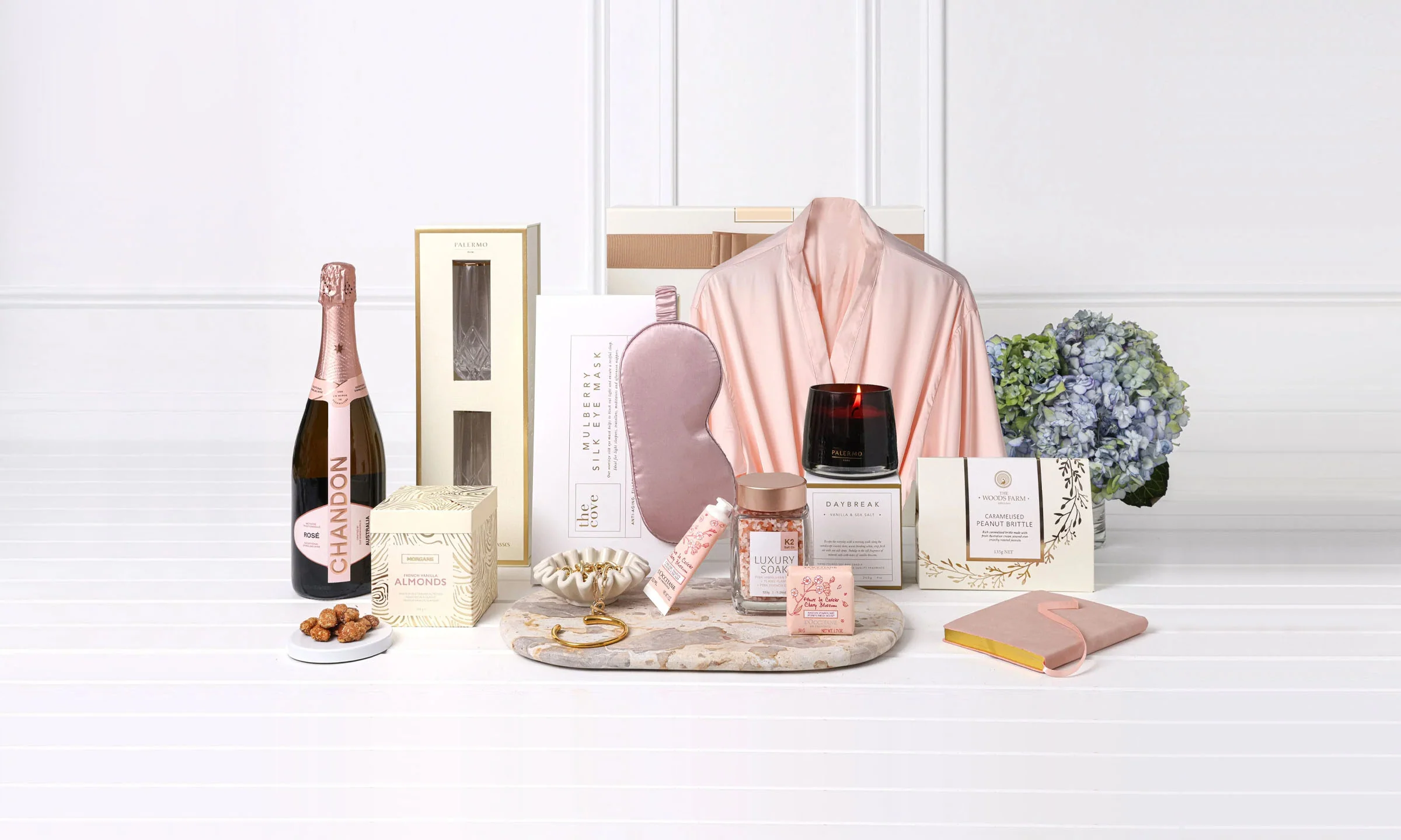 L'Occitane Rejuvenate & Pamper with Chandon Rosé Hamper
