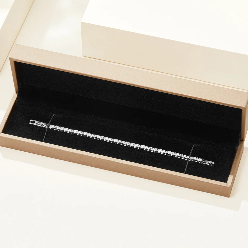 Lola Tennis Bracelet - Silver - Image 2