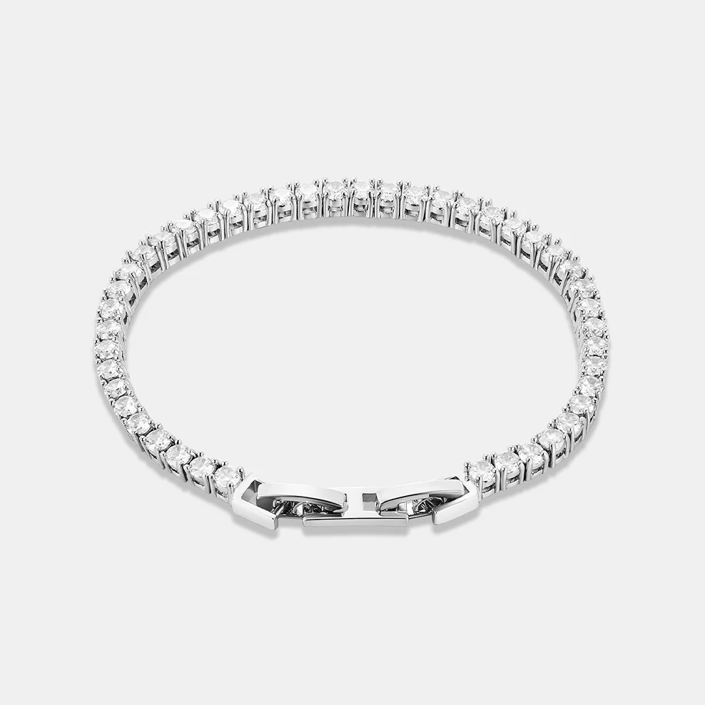 Lola Tennis Bracelet - Silver - Image 5