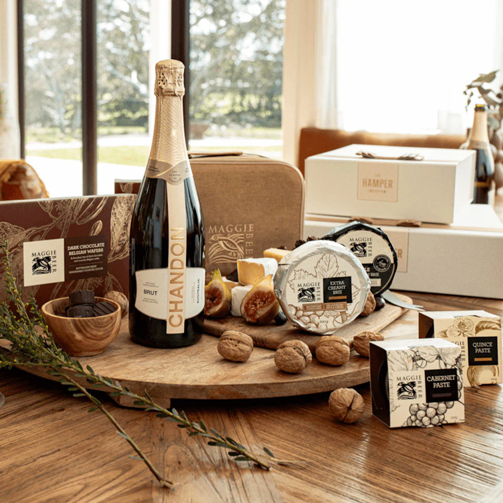 Luxury Cheese & Chocolate with Chandon Hamper - Image 2