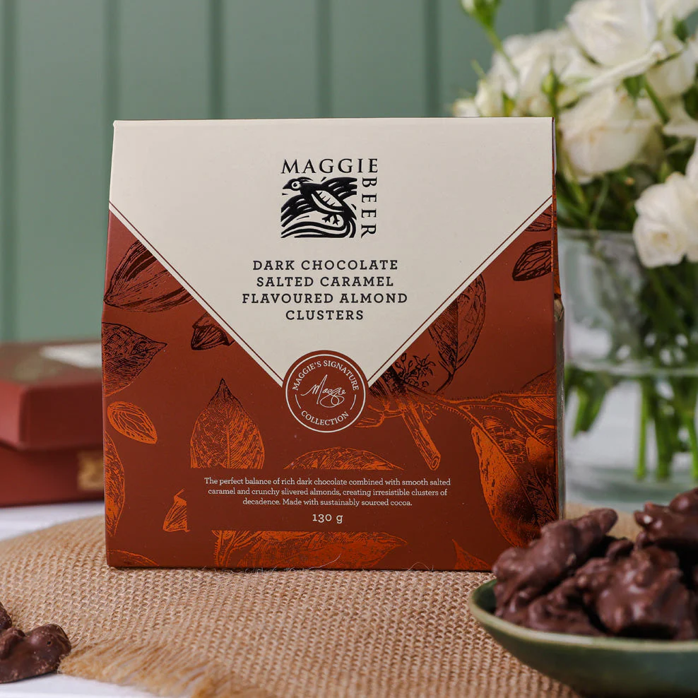 Maggie Beer Dark Chocolate Salted Caramel Clusters - Image 3