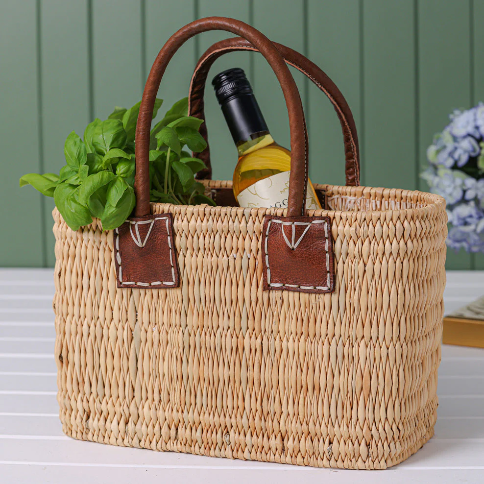 Maggie Beer French Market Basket Mini Tote - Image 5