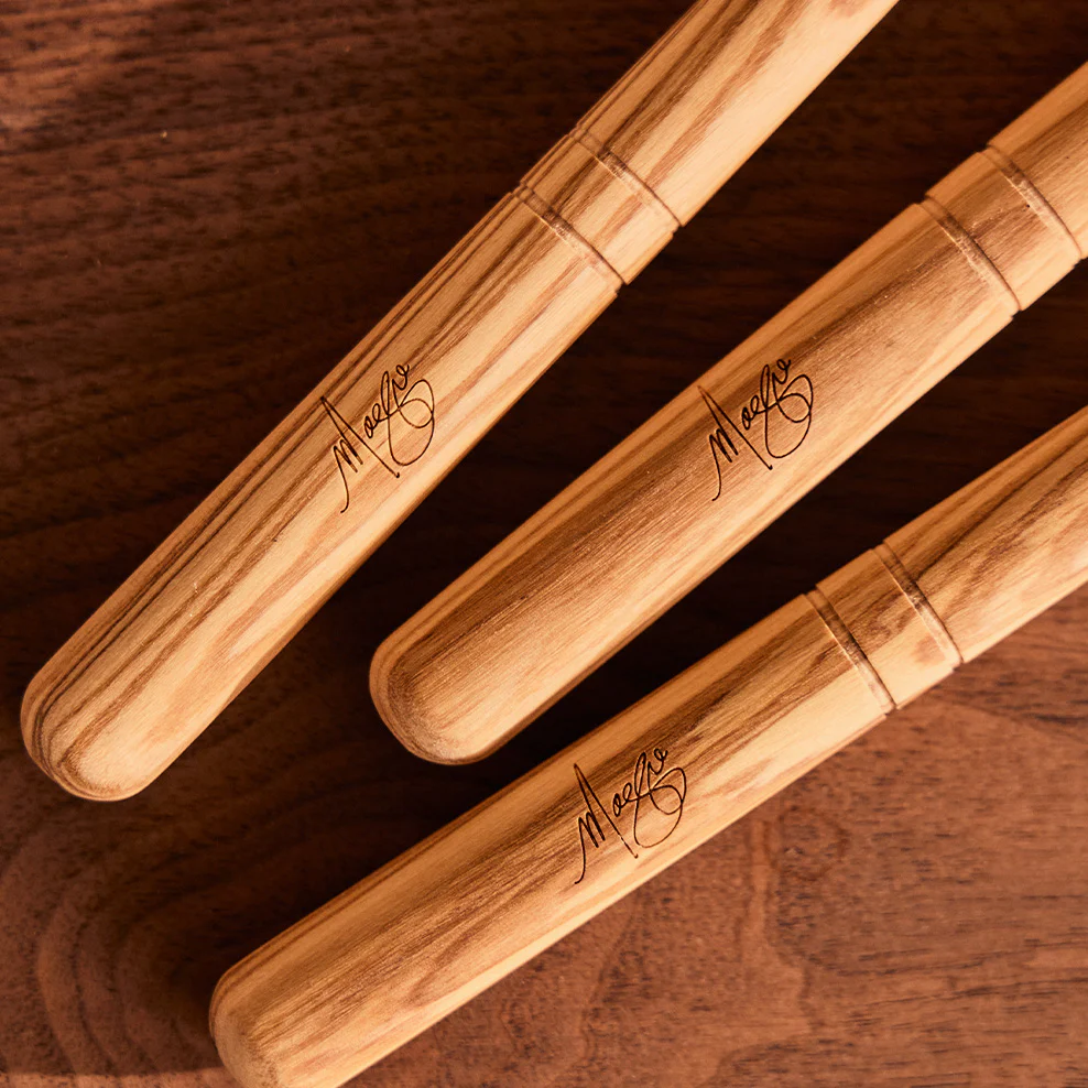 Maggie Beer Italian Olive Wood Wooden Spoon Set of 3 - Image 5