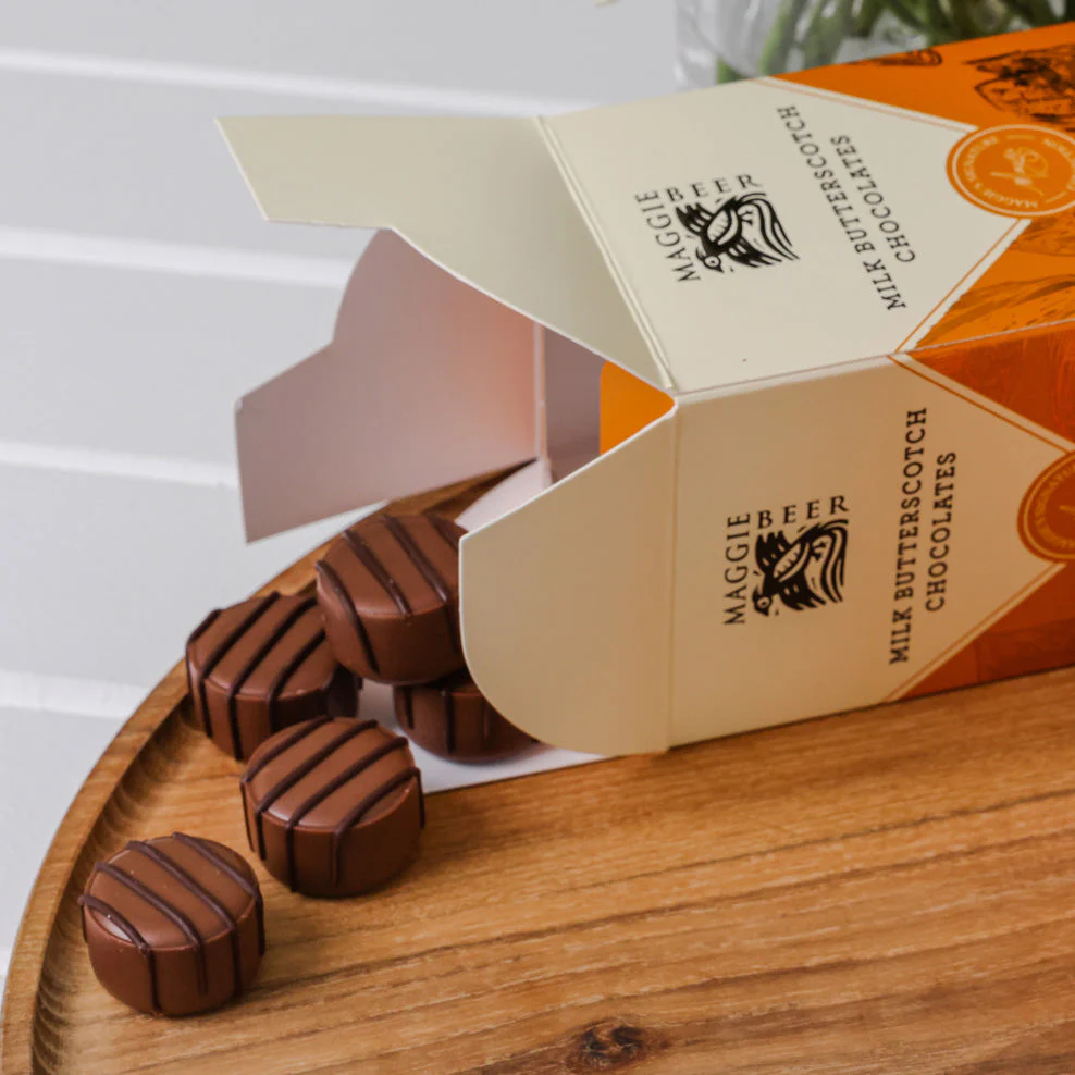 Maggie Beer Milk Butterscotch Chocolates 10pce - Image 4