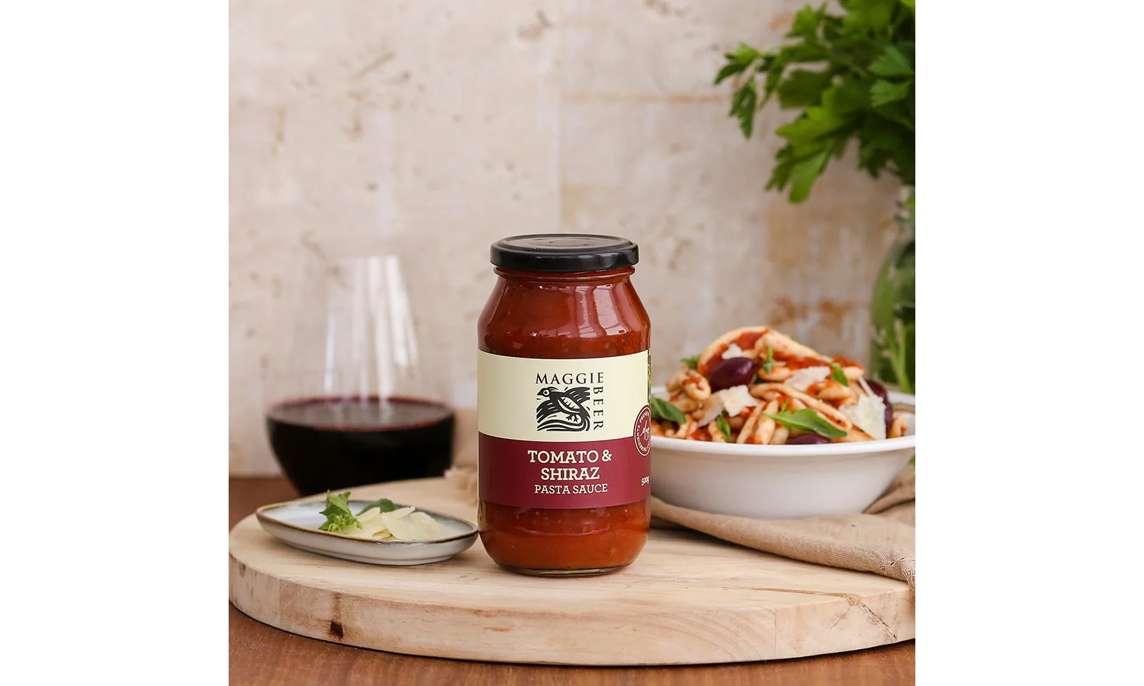Maggie Beer - Pasta Sauce Tomato & Shiraz