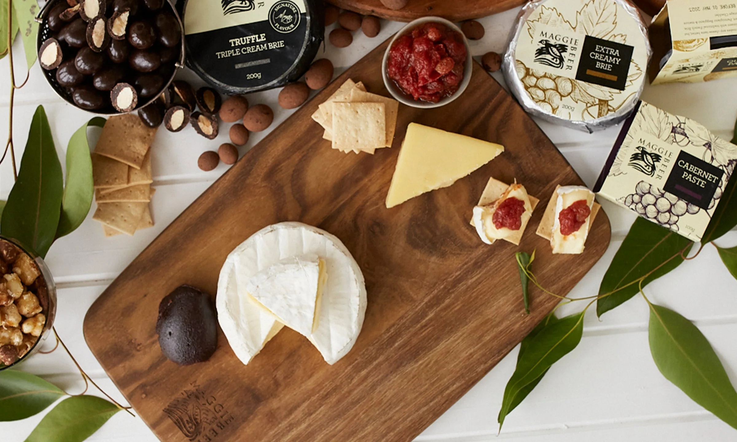 Maggie Beer Teak Wood Cheeseboard - Image 4