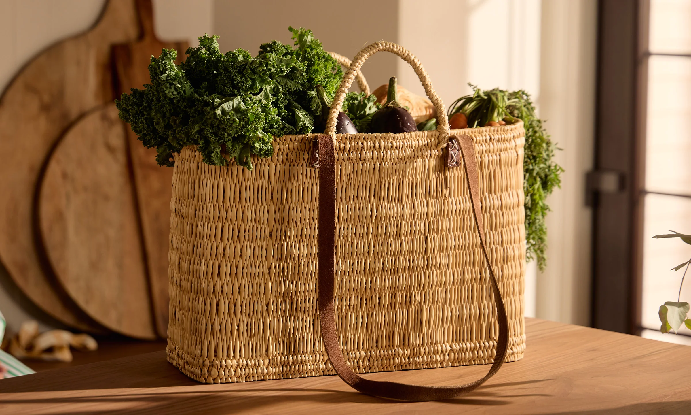 Maggie Living Large French Market Basket