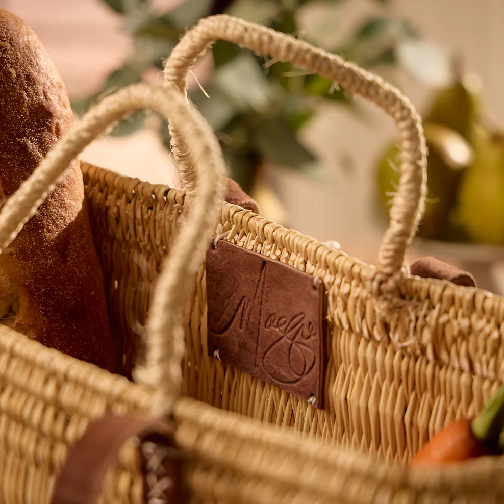 Maggie Living Small French Market Basket - Image 5