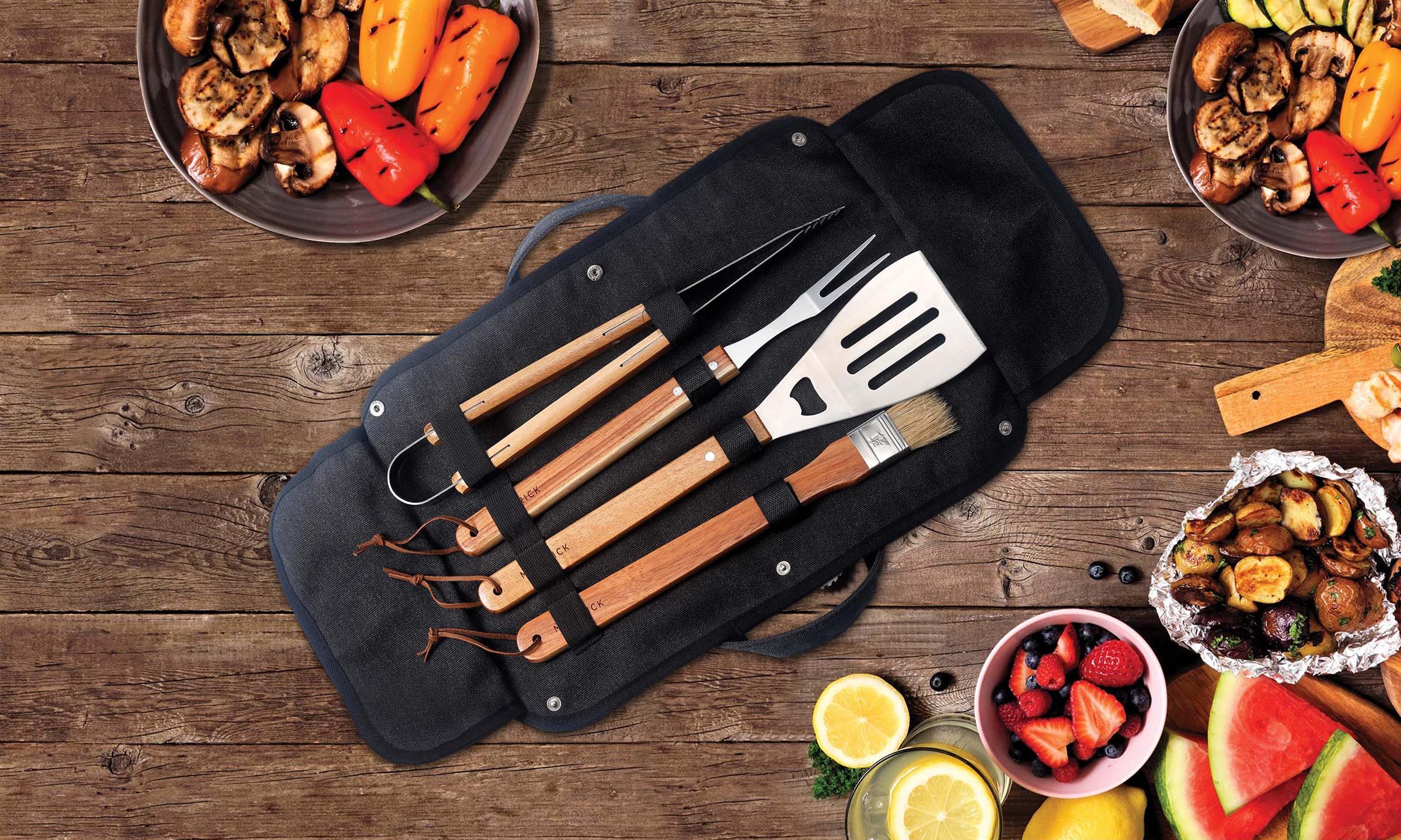 Maverick 4pc Essential BBQ Tool Set