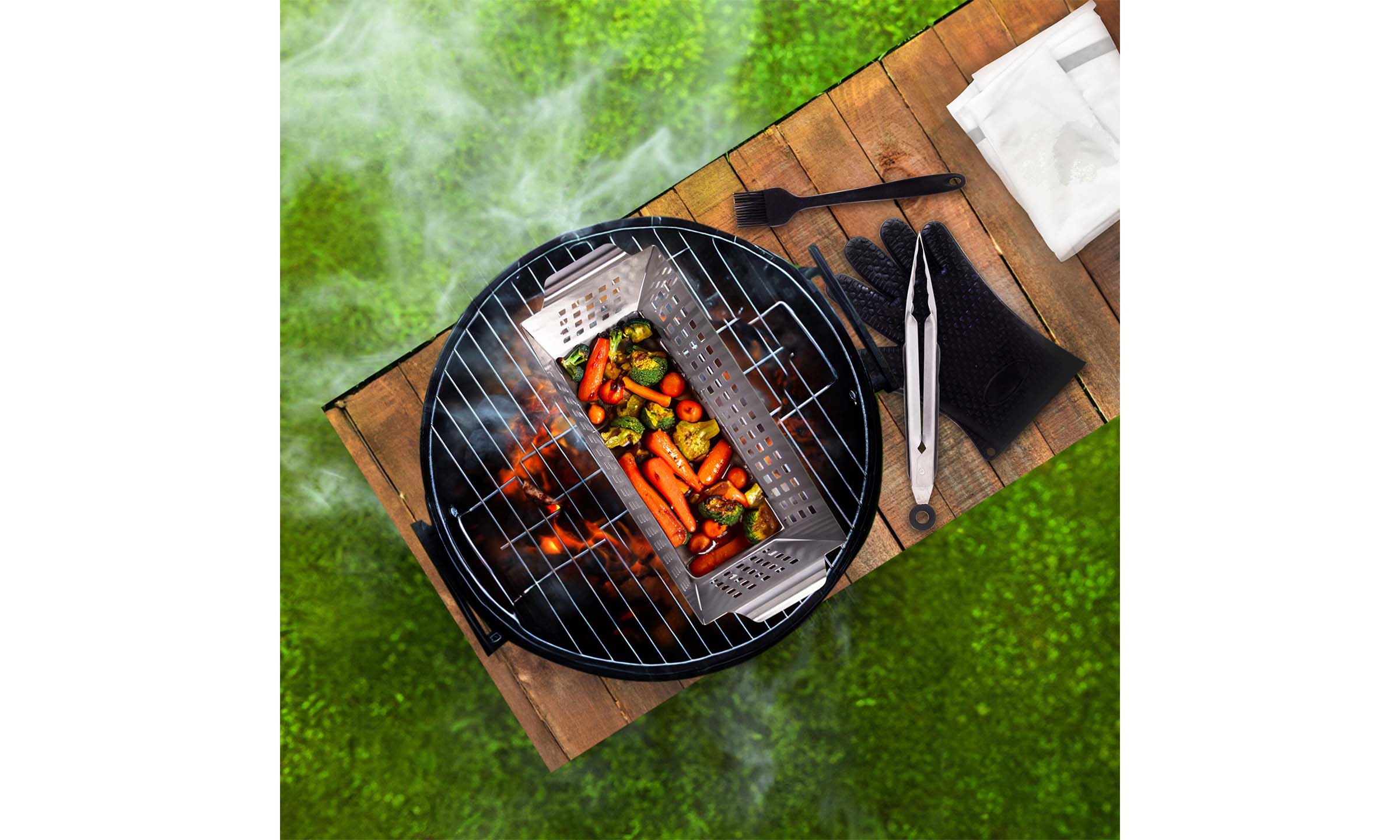 Maverick BBQ Grill Basket Set