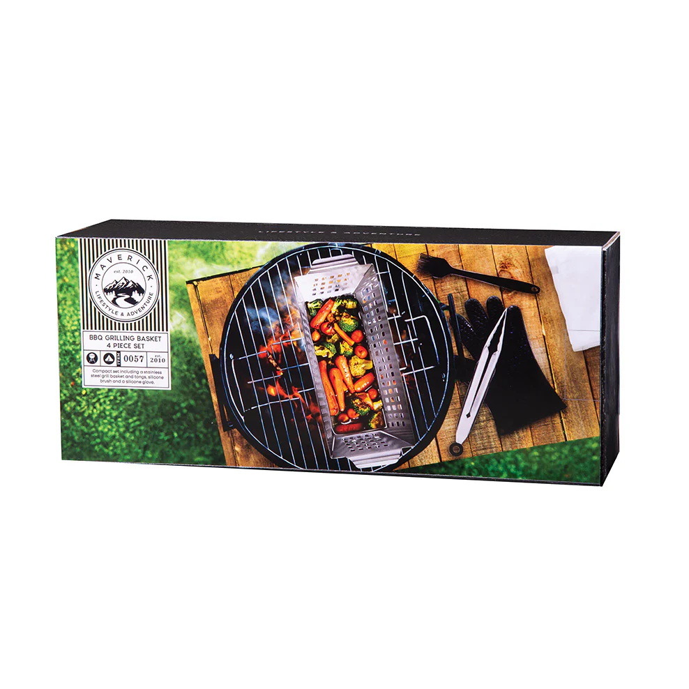Maverick BBQ Grill Basket Set - Image 3