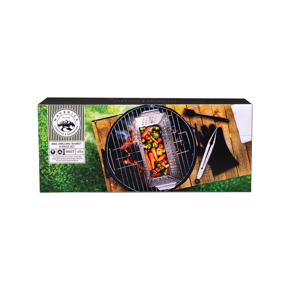 Maverick BBQ Grill Basket Set - Image 5