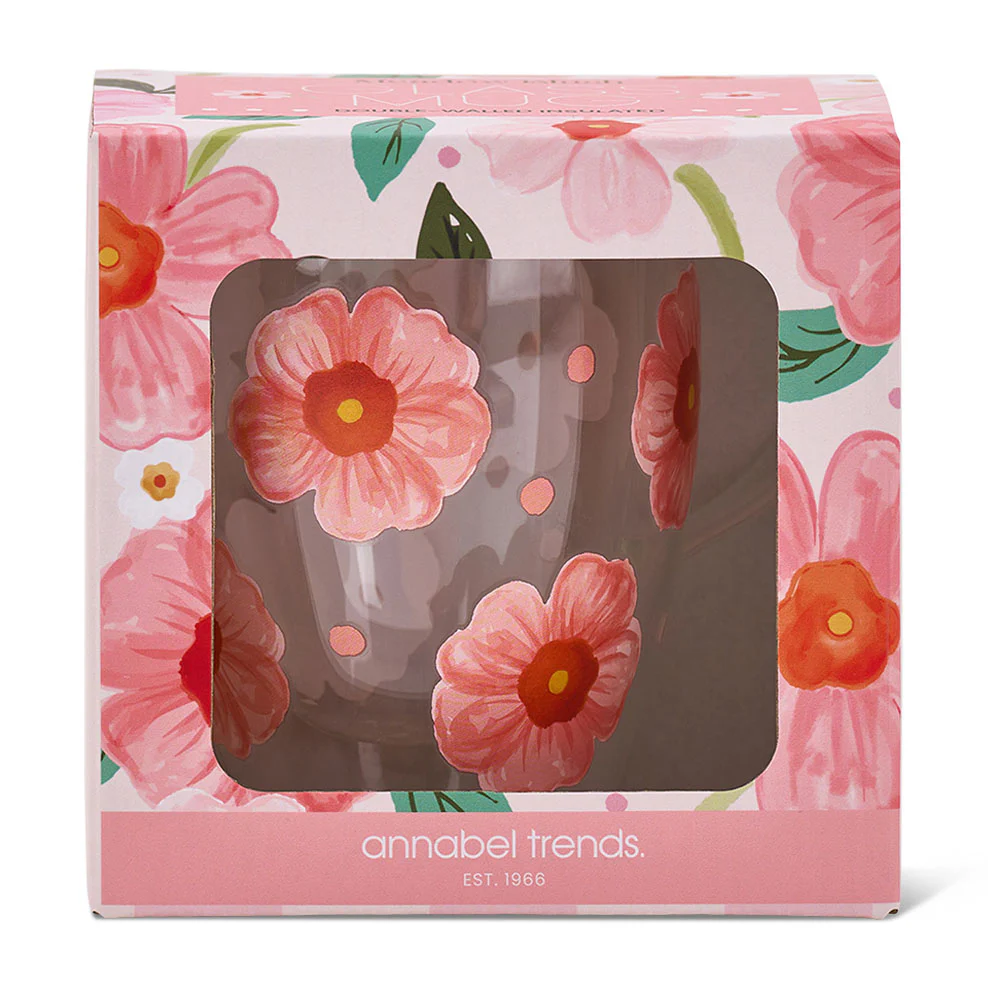 Meadow Blush Glass Mug - Image 5