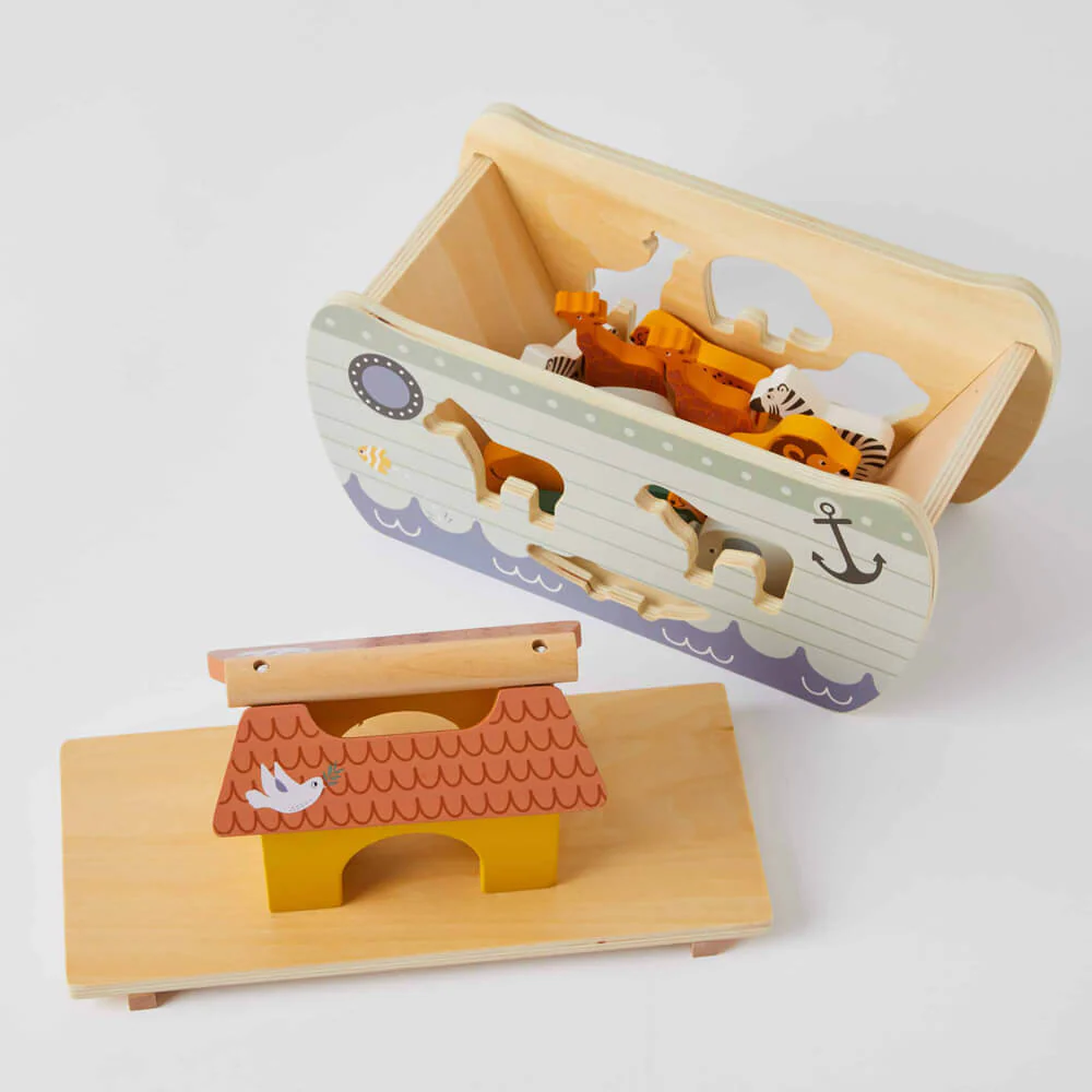 Noah's Ark Animal Shape Sorter - Image 4
