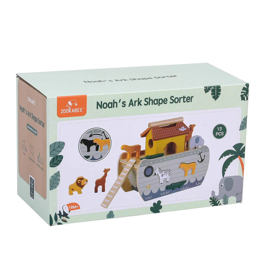 Noah's Ark Animal Shape Sorter - Image 5