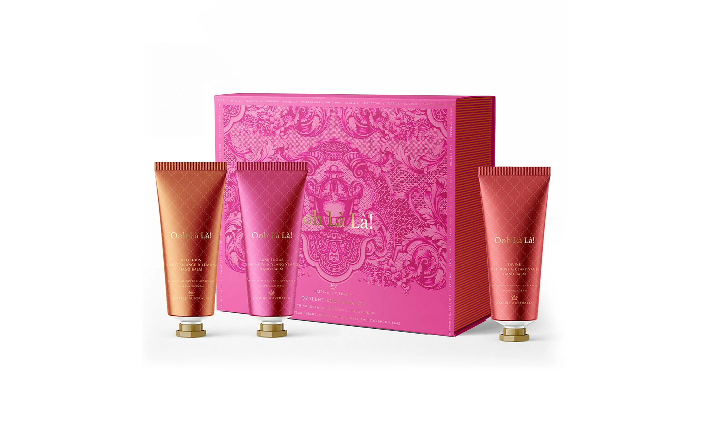 Ooh La La! Hand Balm Trio Gift Set