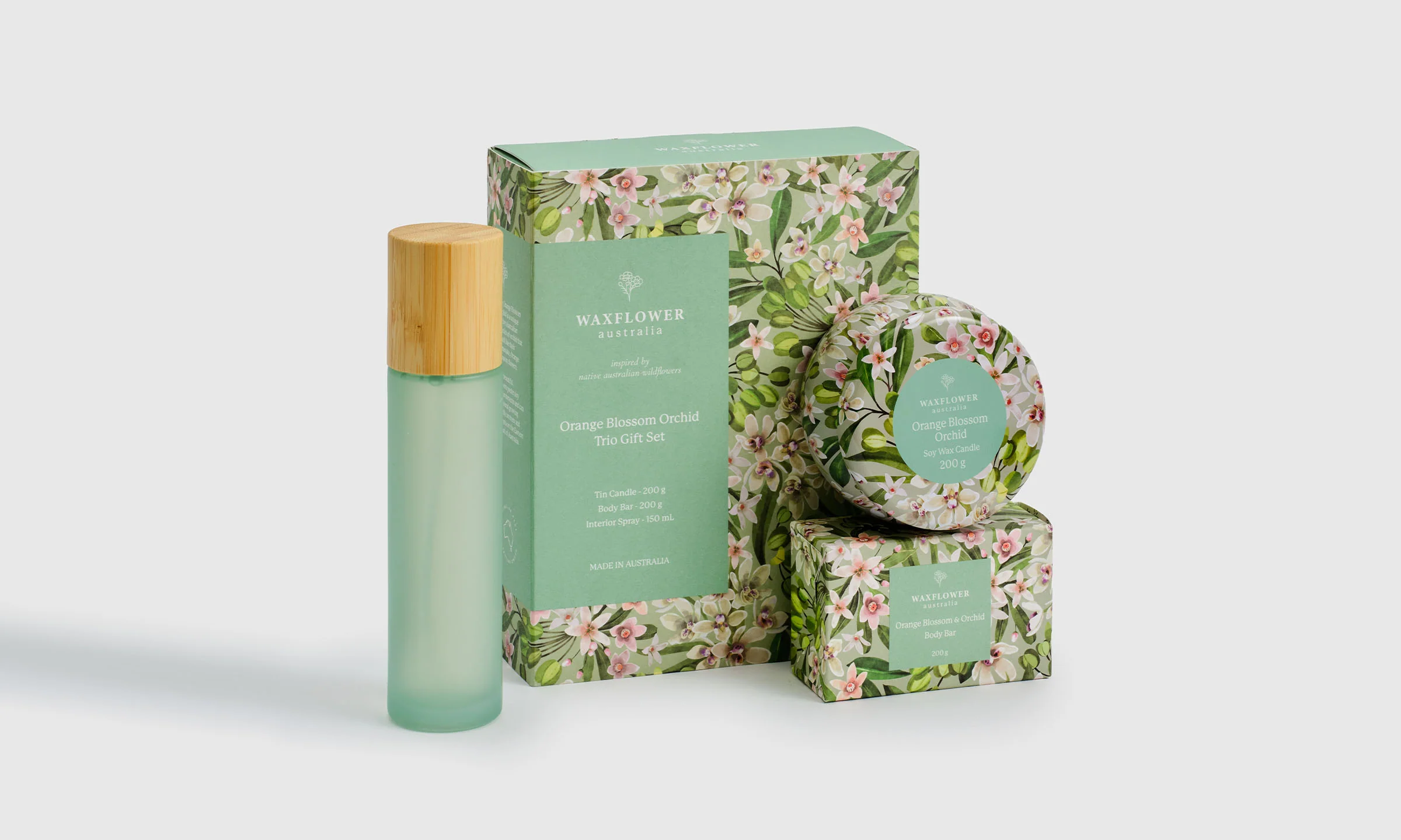 Orange Blossom Orchid Home Fragrance Gift Pack