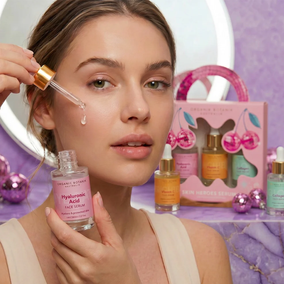 Organik Botanik - Skin Heroes Serum Trio - Image 3