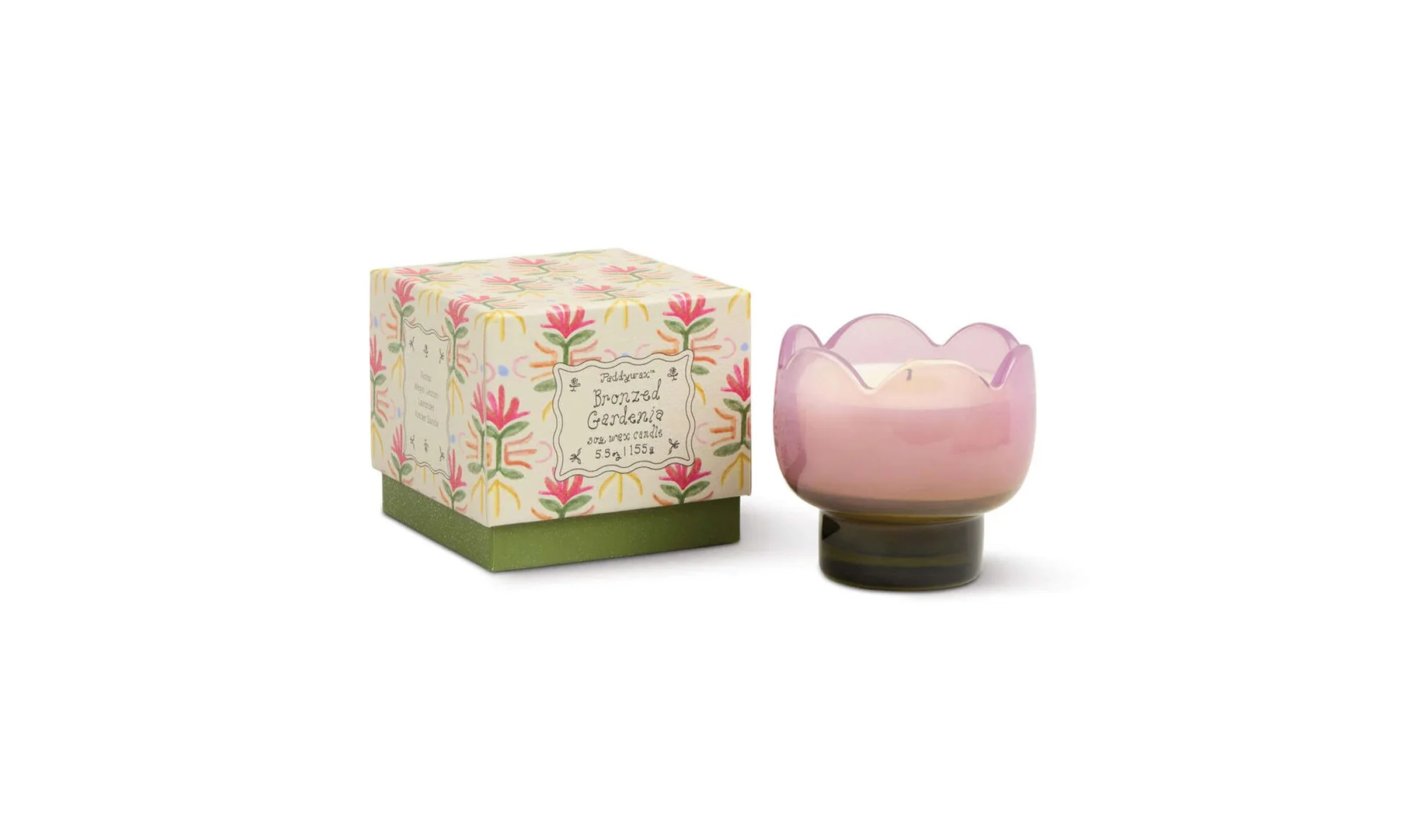 Paddywax Tulip Candle - Bronzed Gardenia