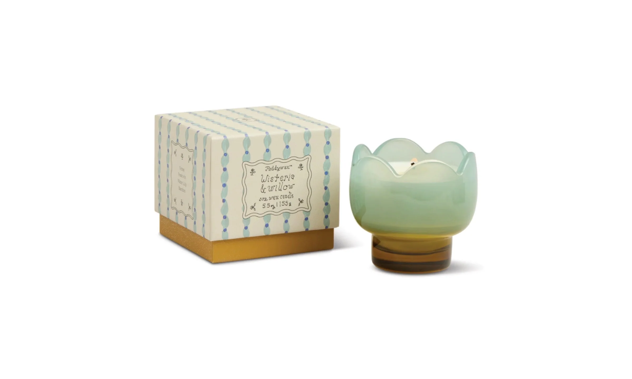 Paddywax Tulip Candle - Wisteria & Willow