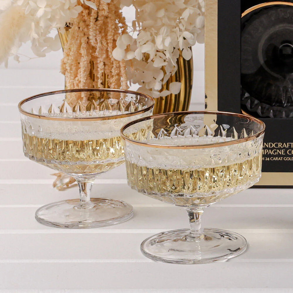 Palermo Champagne Coupes 2 Pack - Image 5