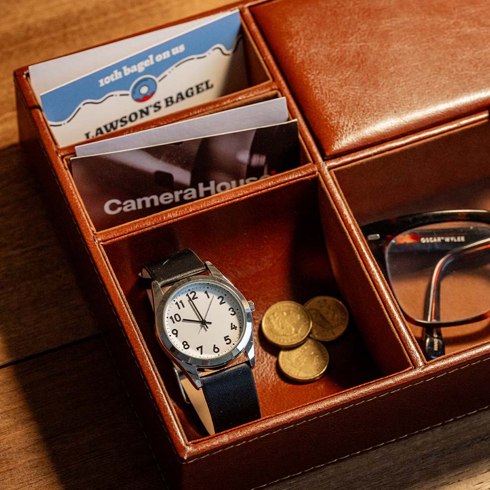 Palermo Mens Nightstand Organiser Tray - Image 3