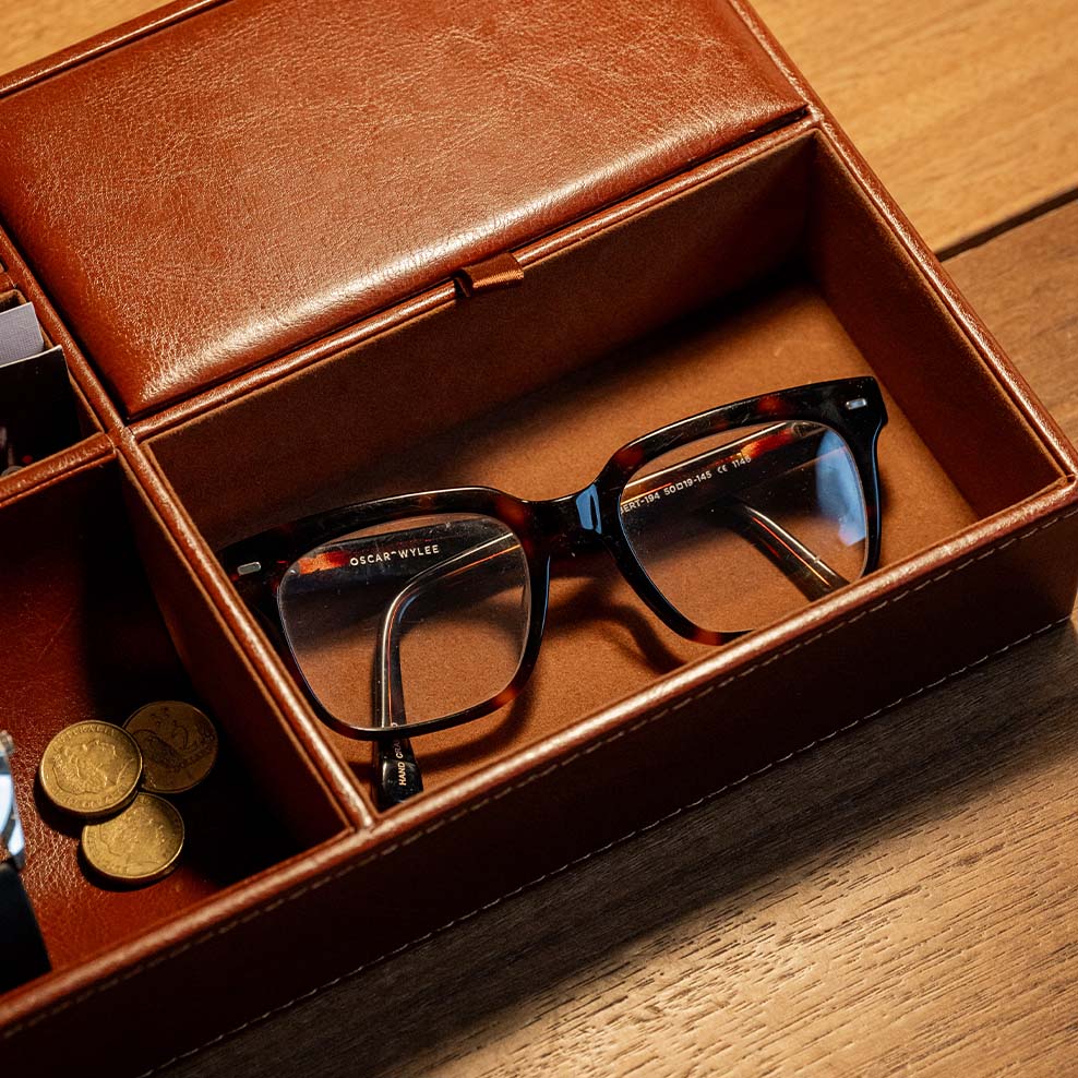 Palermo Mens Nightstand Organiser Tray - Image 4