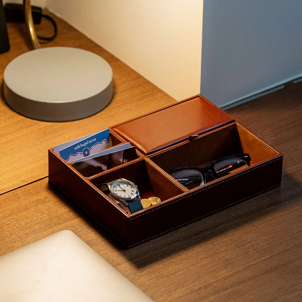 Palermo Mens Nightstand Organiser Tray - Image 5