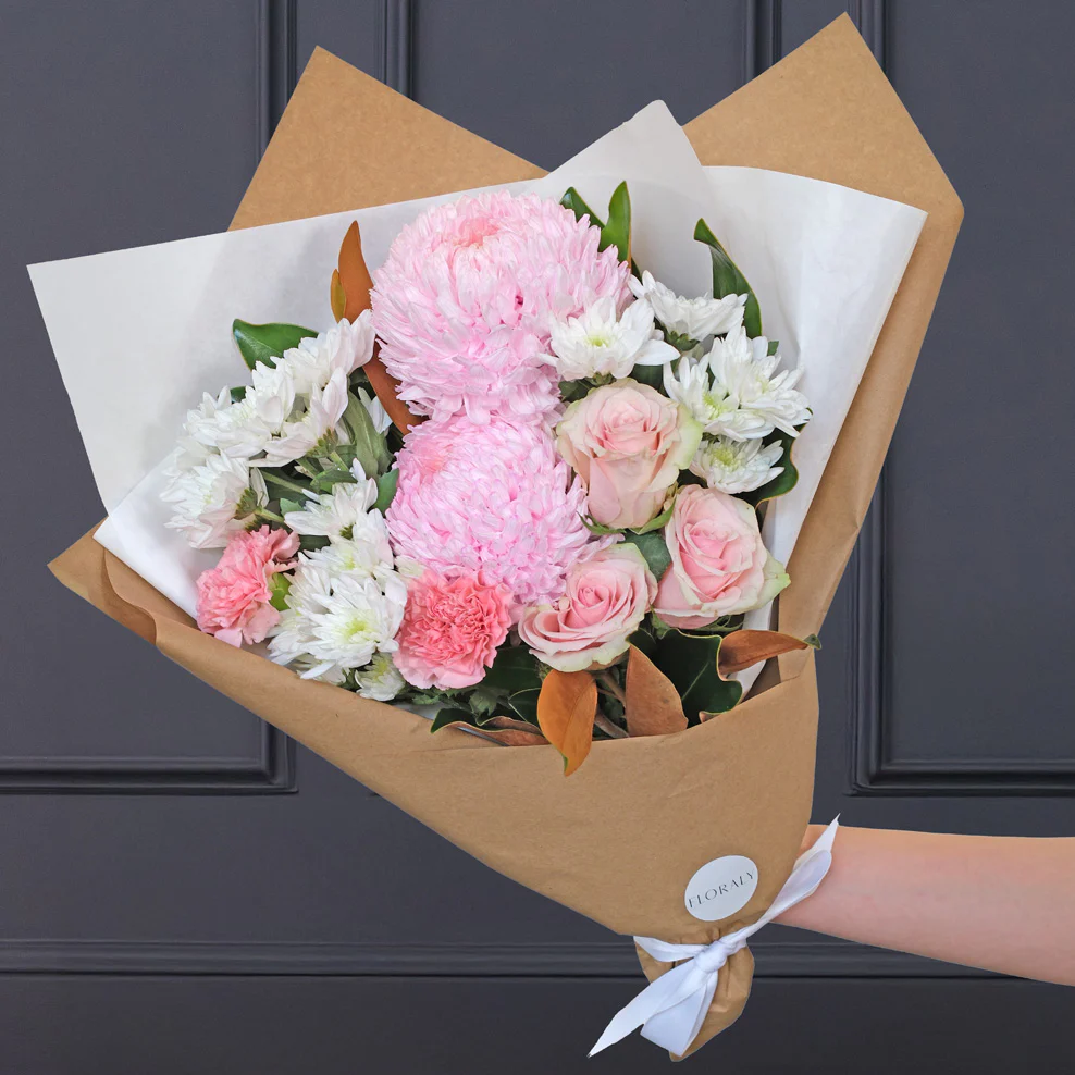Pastel Flowers with A Touch of Luxury Hamper - Image 2