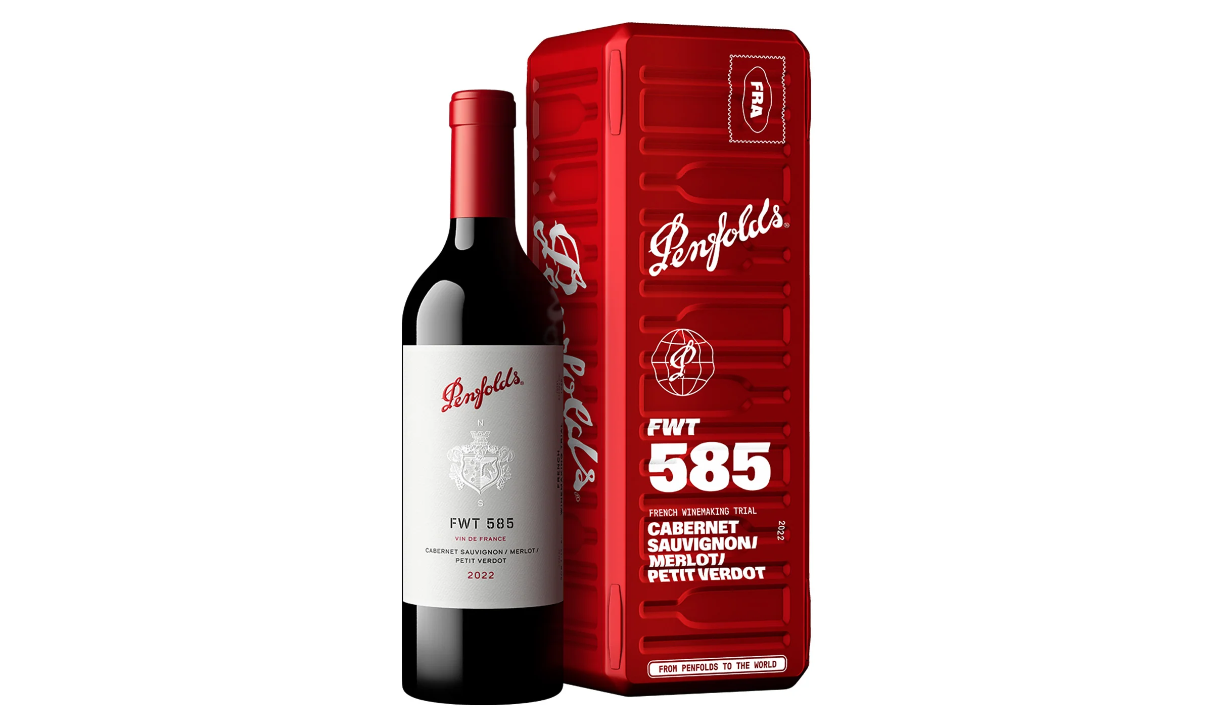 Penfolds FWT 585 Red Blend 2022 in Thematic Gift Tin