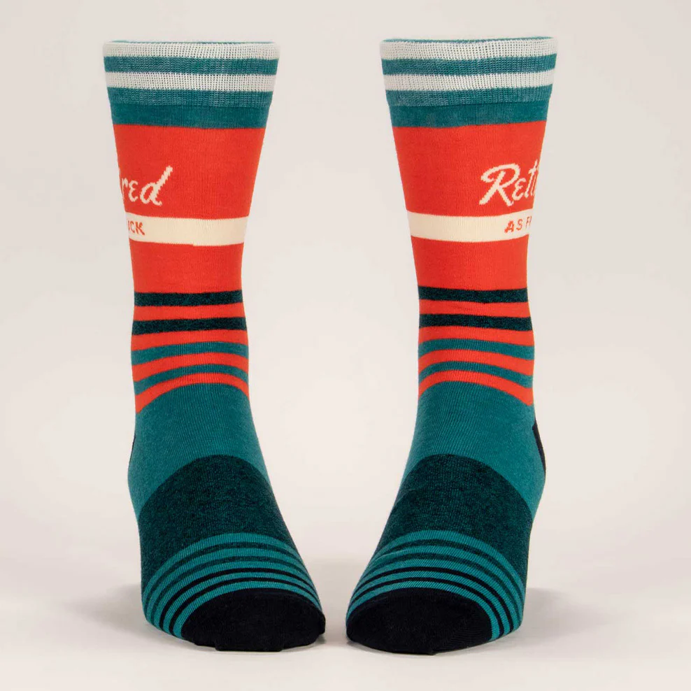 Retired as F*ck Men's Socks - One Size - Image 2
