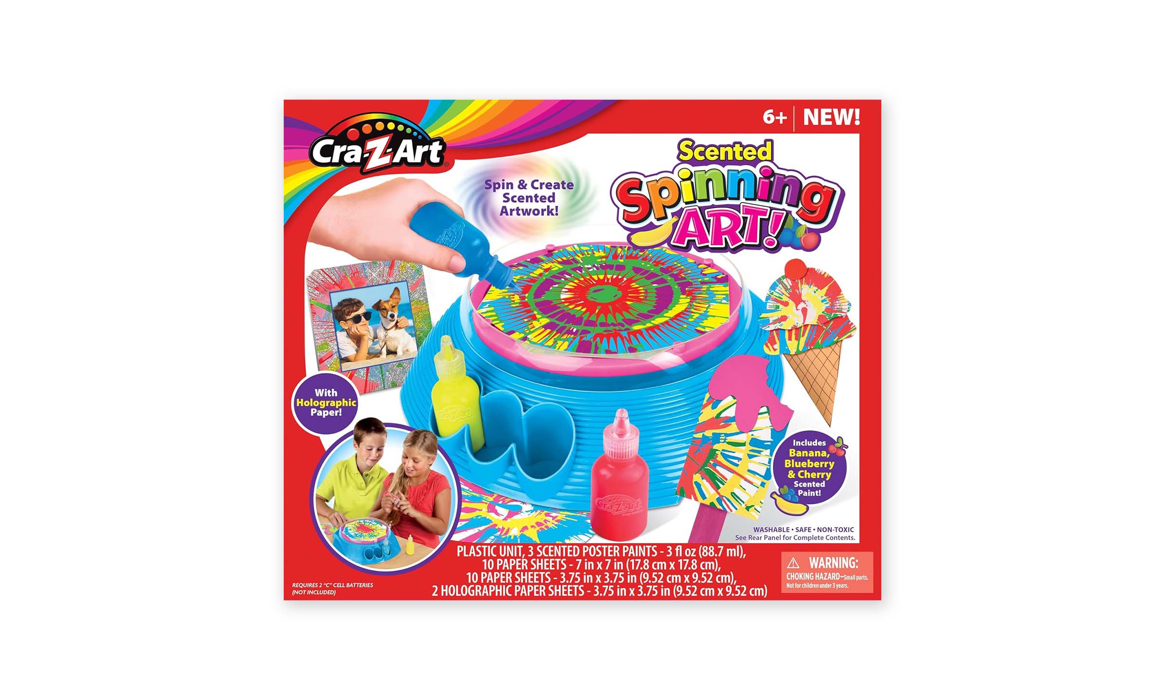Scented Spinning Art