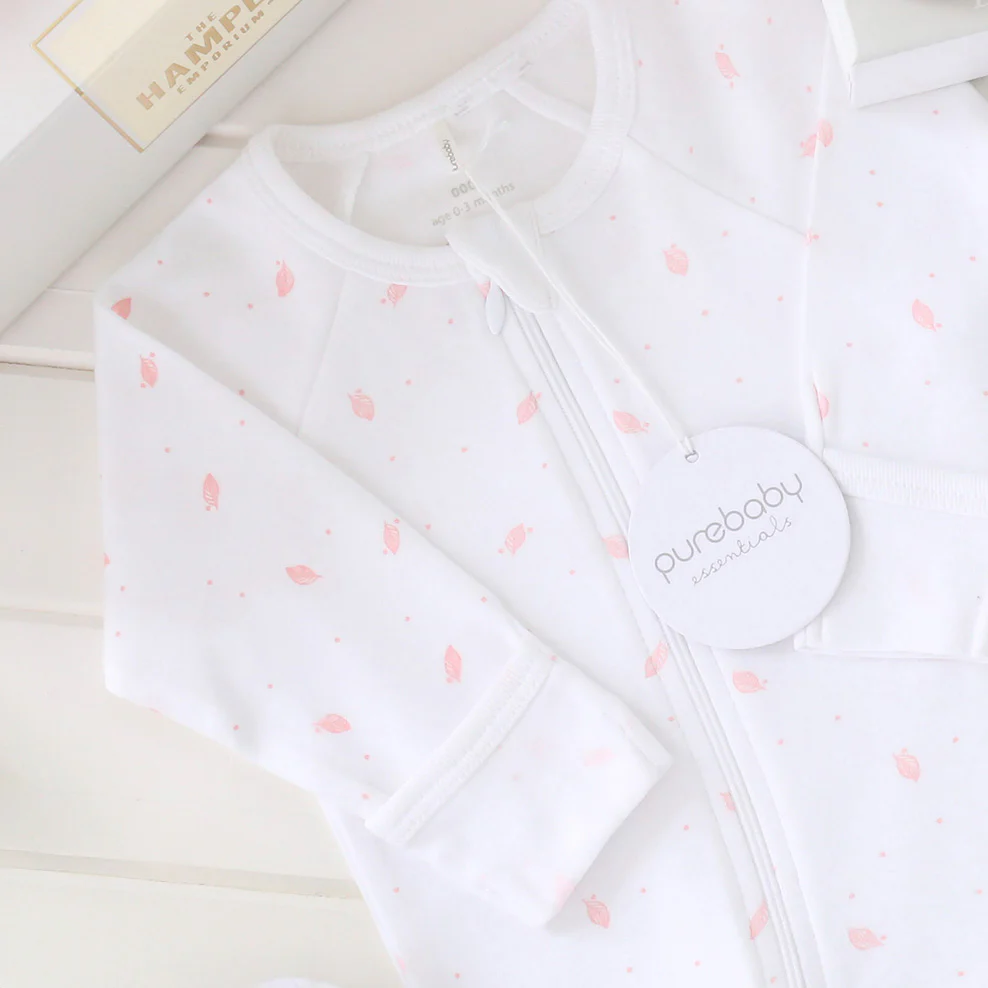 Luxury Baby Girl Hamper with Pure Baby & Bear - Image 7