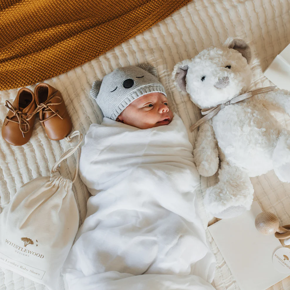 Luxury Baby Hamper with Pure Baby & Bear - Image 2