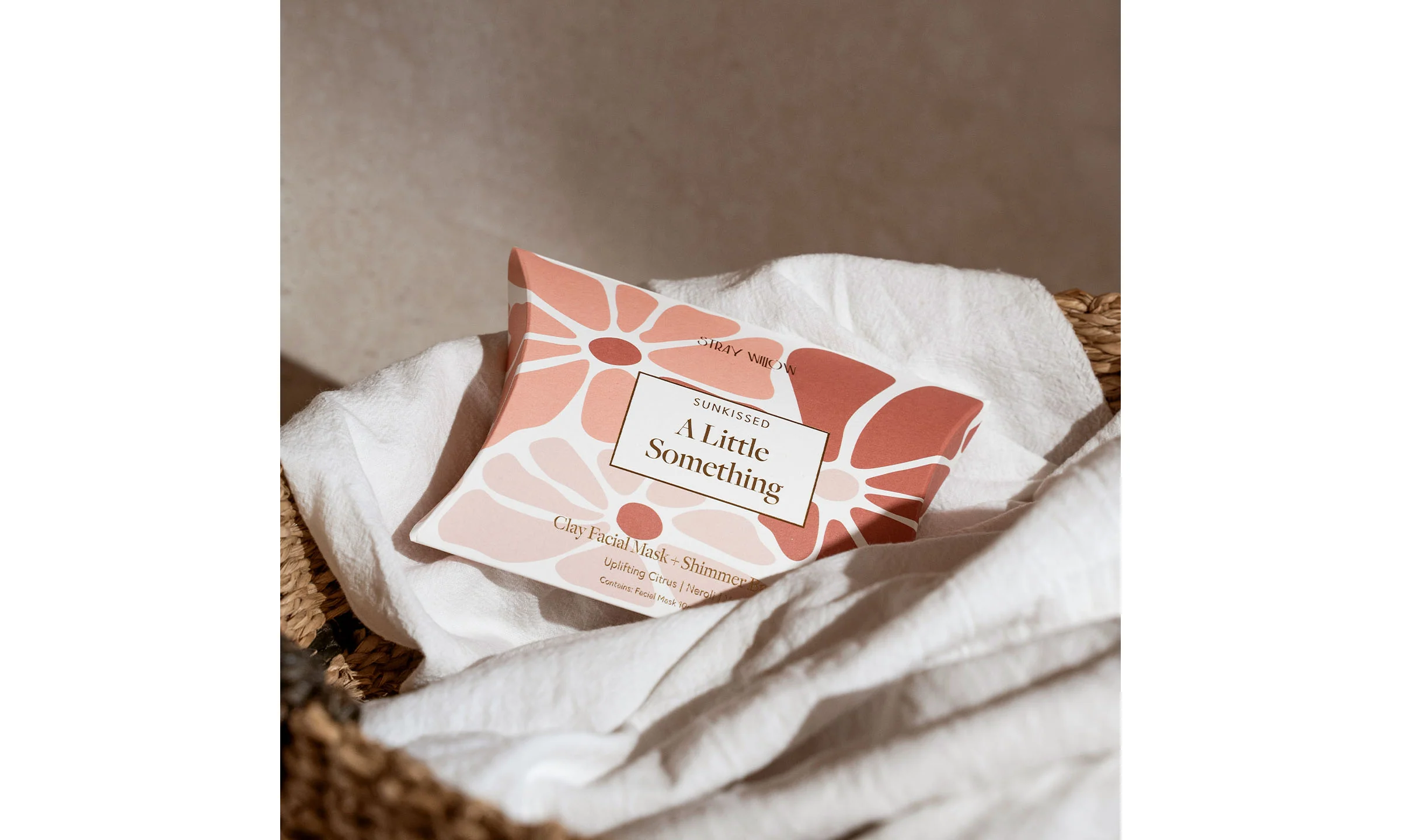 Shimmer Bath Salts & Facial Mask Pocket Duo - Sunkissed
