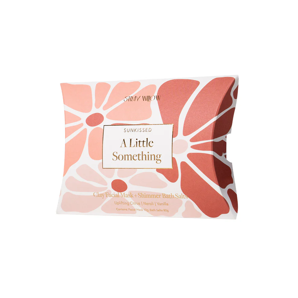 Shimmer Bath Salts & Facial Mask Pocket Duo - Sunkissed - Image 2