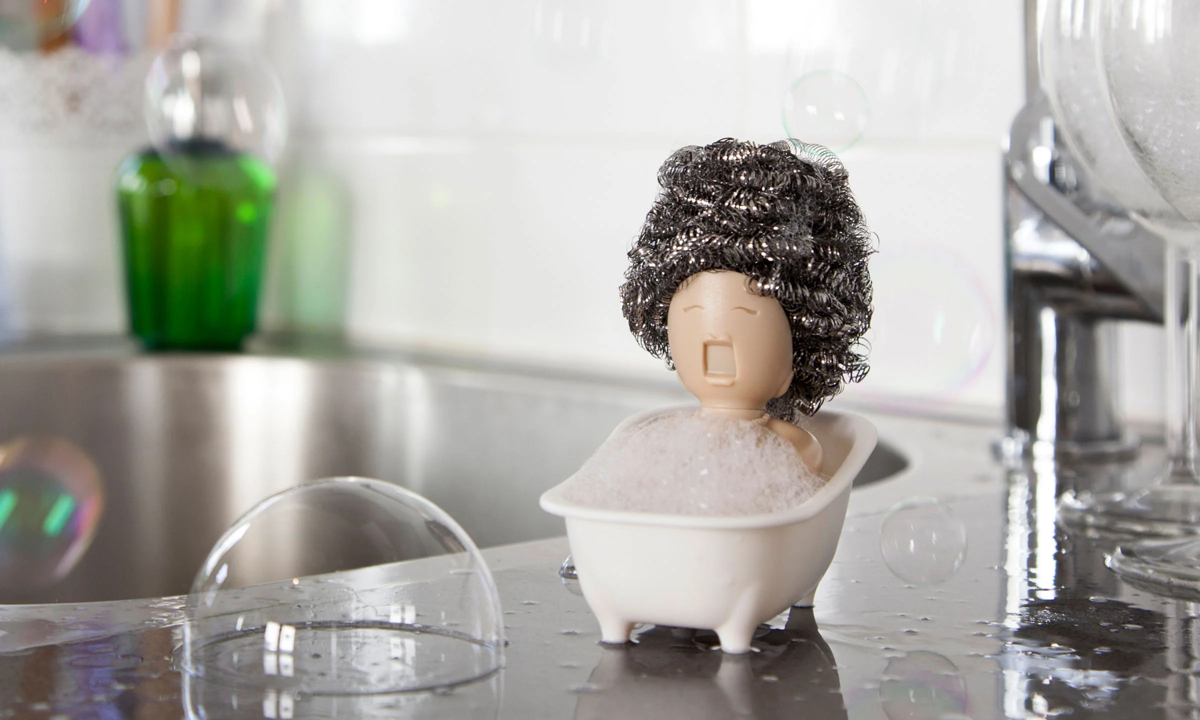Soap Opera Dish Scrubber Holder