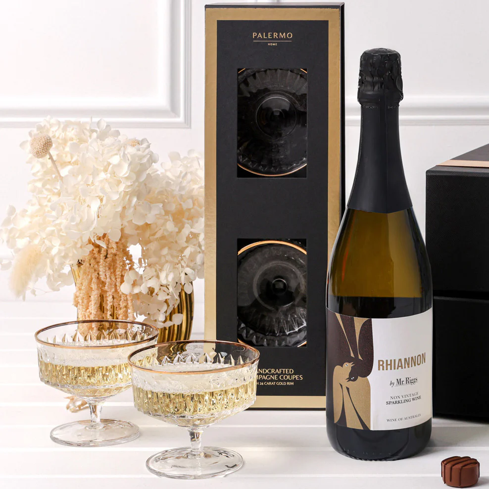 Sparkling Wine & Glasses Gift Set - Image 2