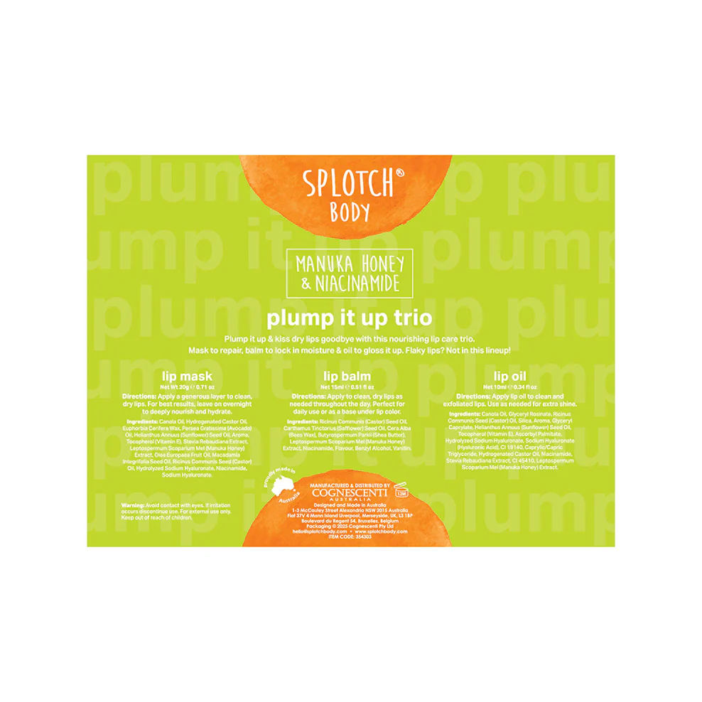 Splotch Plump It Up Lip Care Trio - Image 5