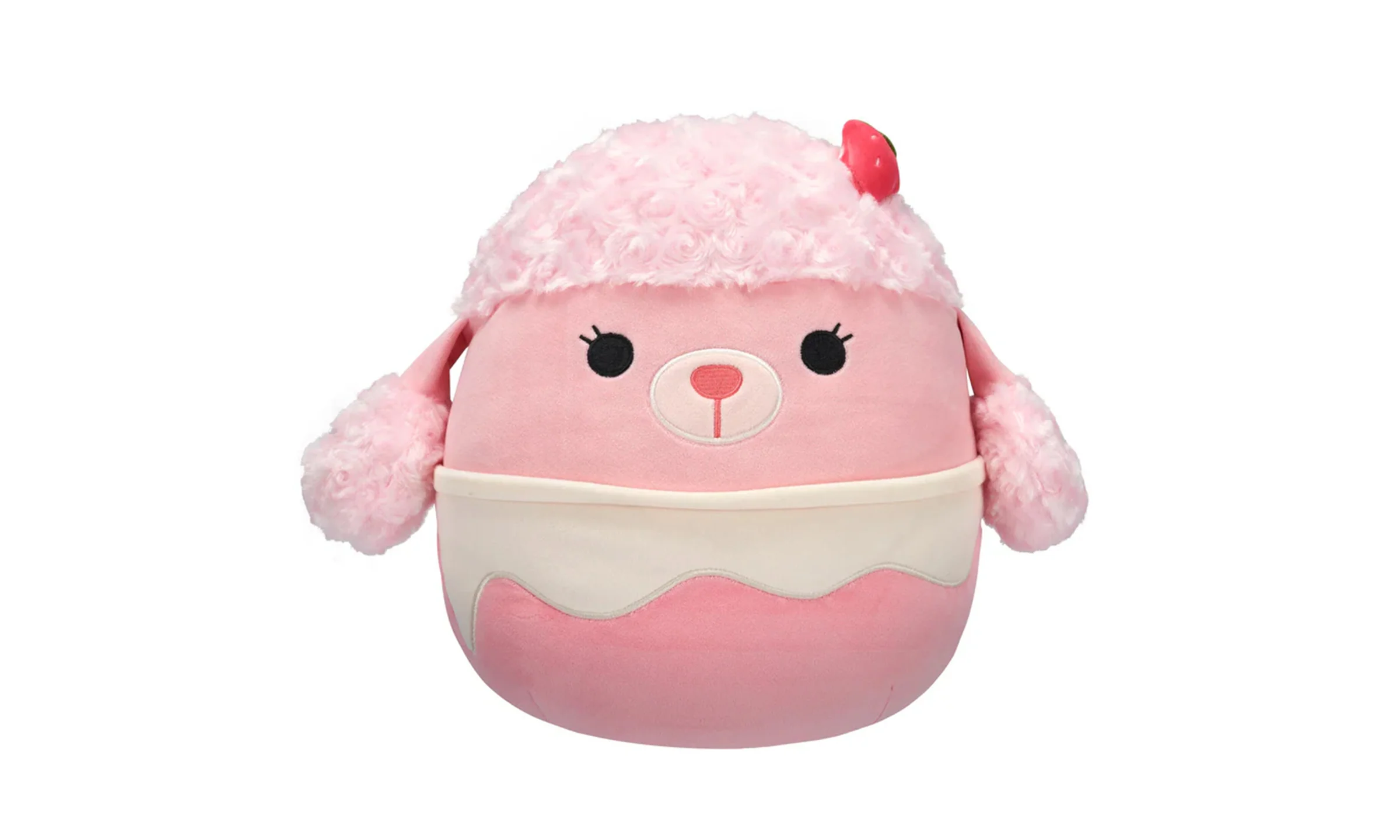 Squishmallows 16 Inch Large Plush Strawberry Milkshake Poodle