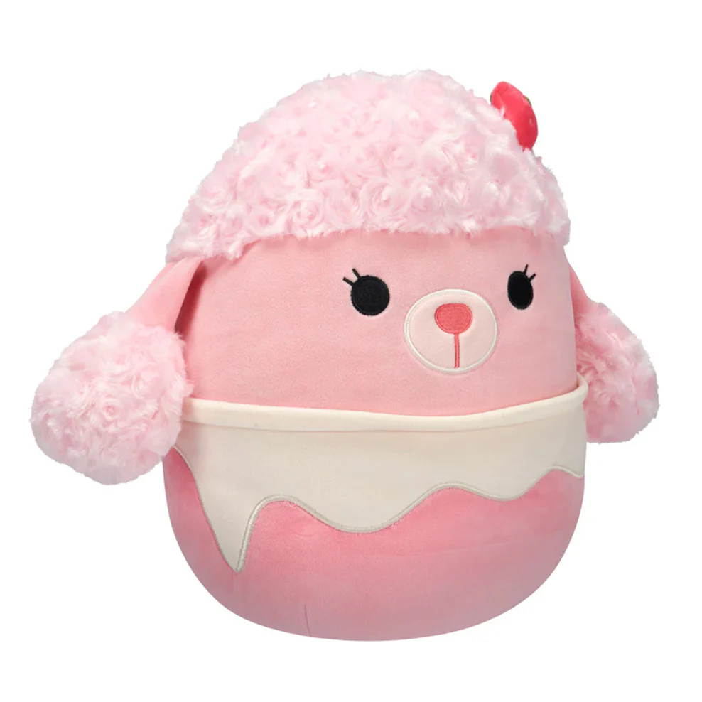 Squishmallows 16 Inch Large Plush Strawberry Milkshake Poodle - Image 2