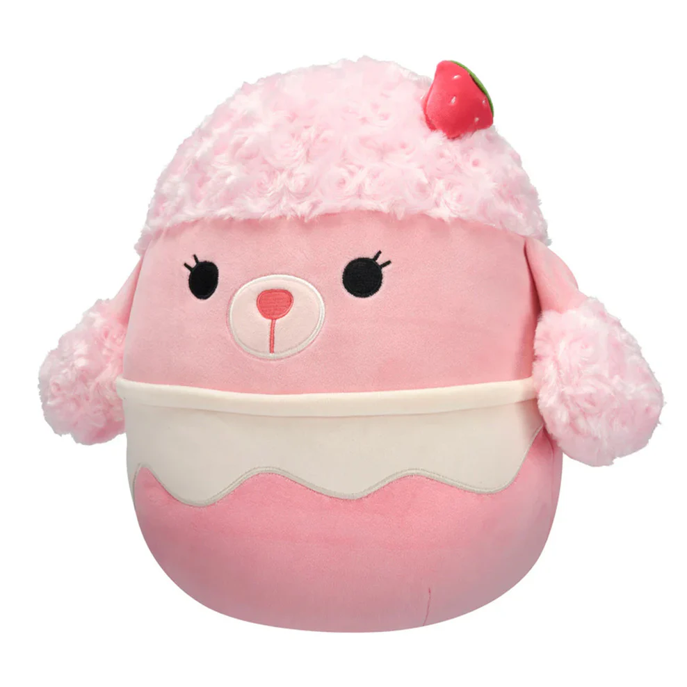 Squishmallows 16 Inch Large Plush Strawberry Milkshake Poodle - Image 3