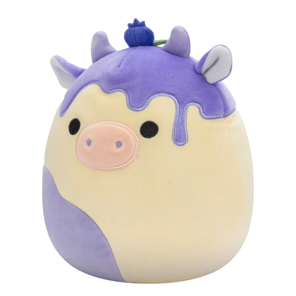 Squishmallows 7.5 Inch Little Plush Blueberry Cheesecake Cow - Image 4