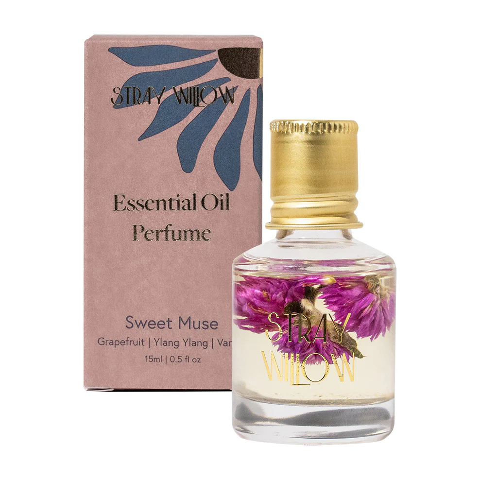 Stray Willow Essential Oil Perfume Roller - Sweet Muse - Image 4