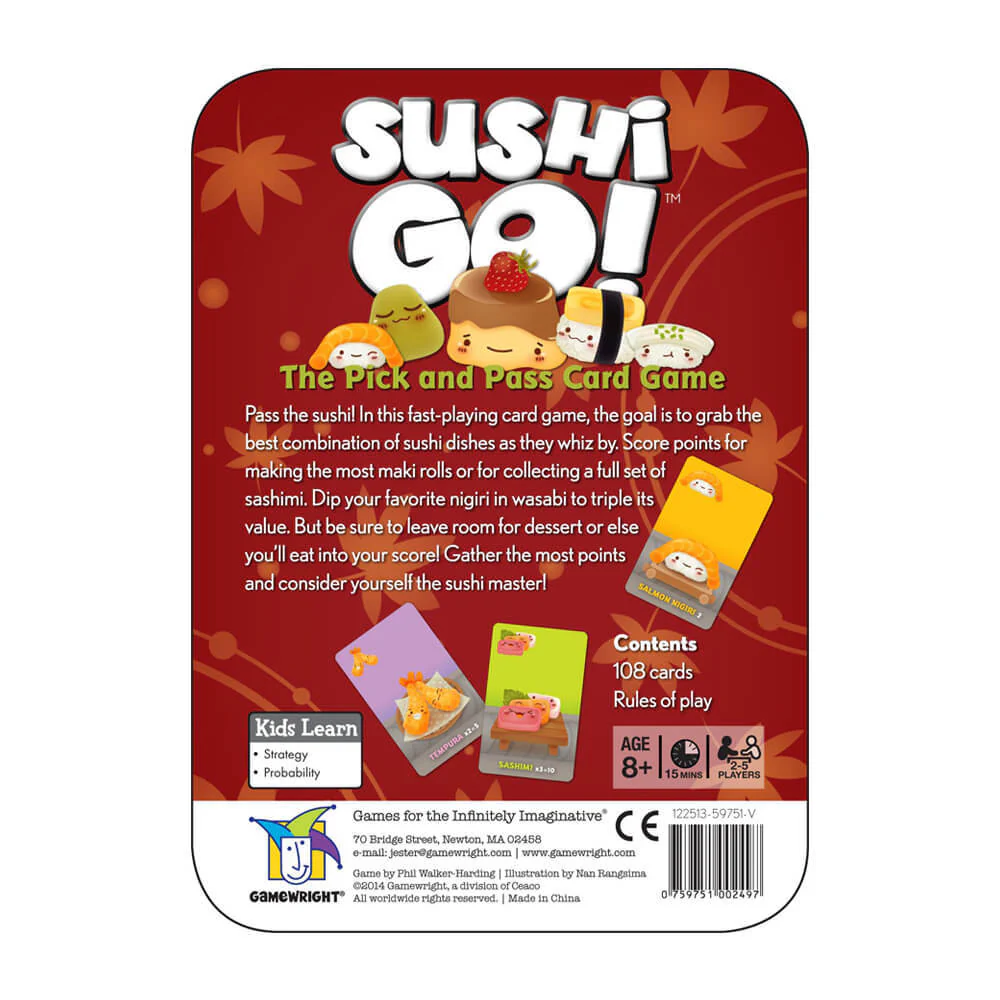 Sushi Go, A Pick & Pass Card Game - Image 5