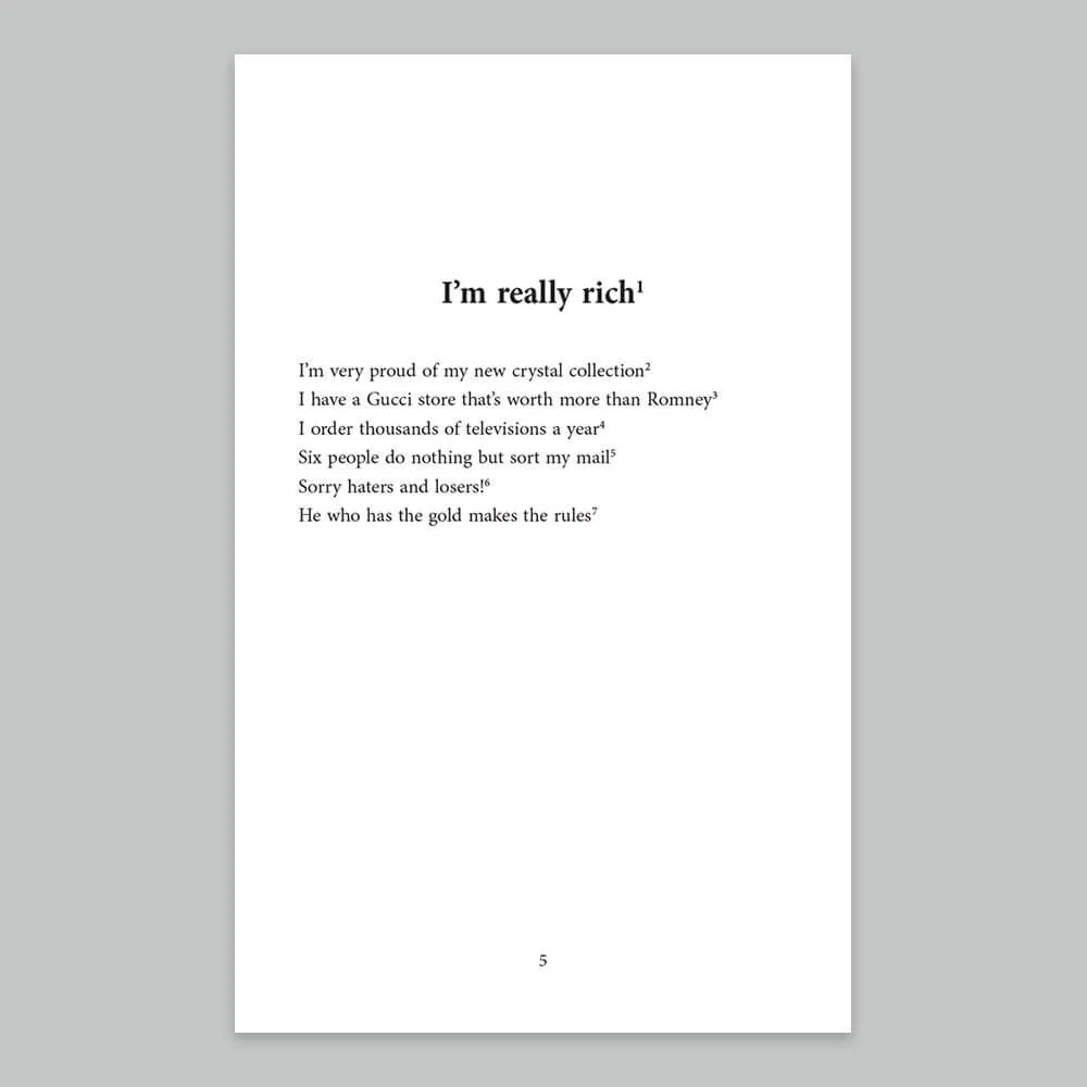The Beautiful Poetry of Donald Trump 2025 Version - Image 2