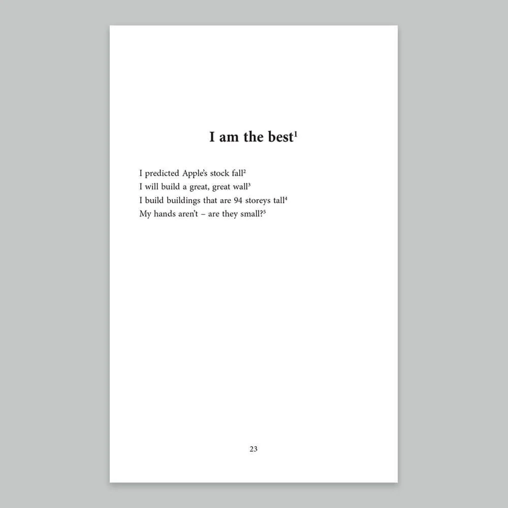 The Beautiful Poetry of Donald Trump 2025 Version - Image 3