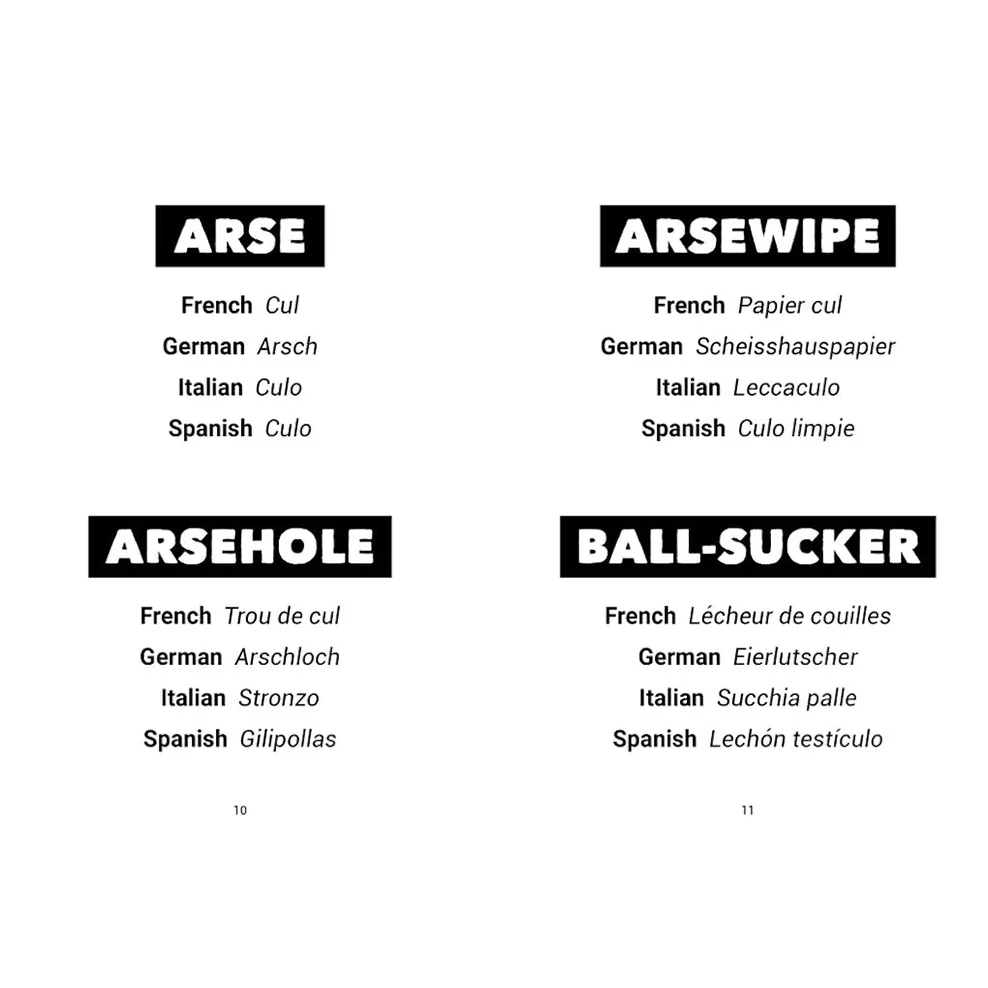 The Little Book of Foreign Swear Words - Image 2
