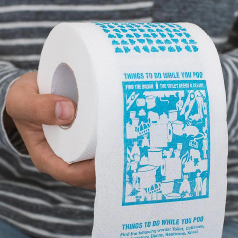 Things To Do While You Poo Toilet Roll - Image 3
