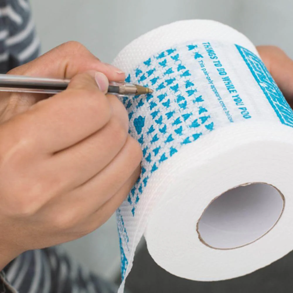 Things To Do While You Poo Toilet Roll - Image 4